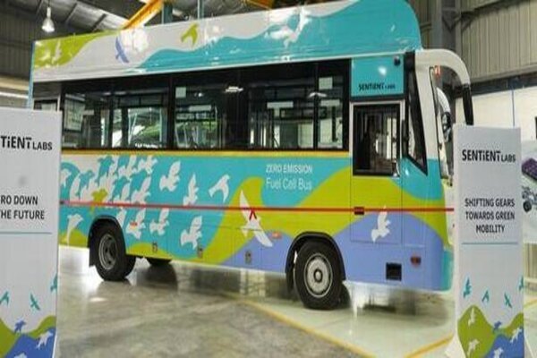 ఆత్మనిర్భర్ హైడ్రోజన్ ఇంధన సెల్ బస్సు