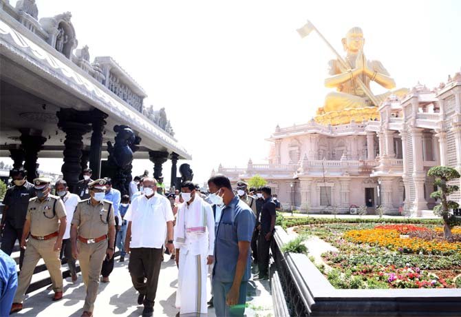 నేడే సమతా మూర్తి విగ్రహాన్ని ఆవిష్కరించనున్నమోదీ