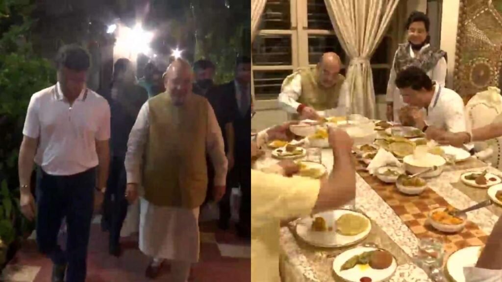 గంగూలీ ఇంట్లో అమిత్ షా విందుపై రాజకీయ సెగ!