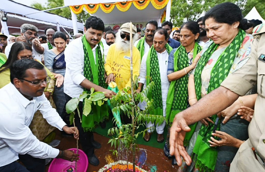 గ్రీన్ ఇండియా ఛాలెంజ్ దేశానికే ఆదర్శం