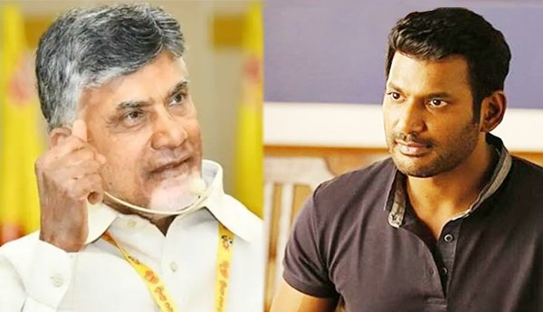 కుప్పంలో చంద్రబాబుపై హీరో విశాల్ … వైసిపి ఎత్తుగడ?