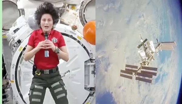 భారత్కు అంతరిక్షం నుంచి శుభాకాంక్షలు చెప్పిన సమంత