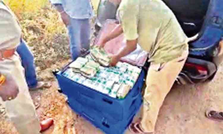 ఎన్నికల రాష్ట్రాల్లో రూ.1,760 కోట్ల డ్రగ్స్, నగదు, మద్యం స్వాధీనం