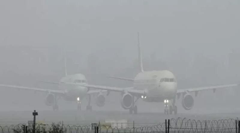 తెలుగు రాష్ట్రాల్లో చలి తీవ్రత… పలు విమానాలు మల్లింపు