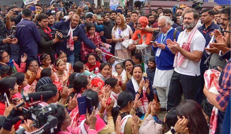 అస్సాంలో రాహుల్ గాంధీ యాత్రపై ఆంక్షలు