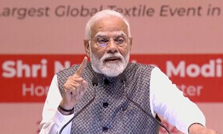 అంతర్జాతీయ ఎగుమతుల హబ్గా భారత్ : ప్రధాని మోదీ