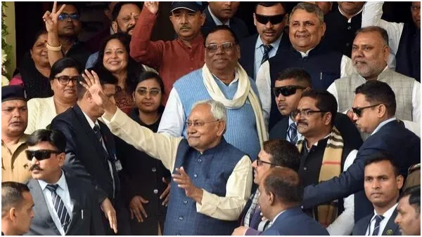 అసెంబ్లీ బలపరీక్షలో నెగ్గిన నితీష్ కుమార్