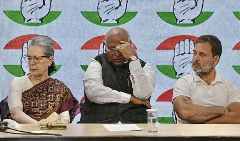 కాంగ్రెస్ కు రూ 1823 కోట్ల పన్ను చెల్లించాలని ఐటి నోటీసు