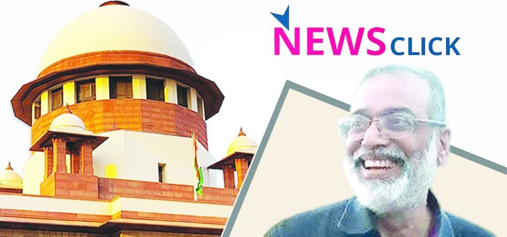 `న్యూస్క్లిక్’ వ్యవస్థాపకుడు ప్రబీర్ అరెస్టు చెల్లదు