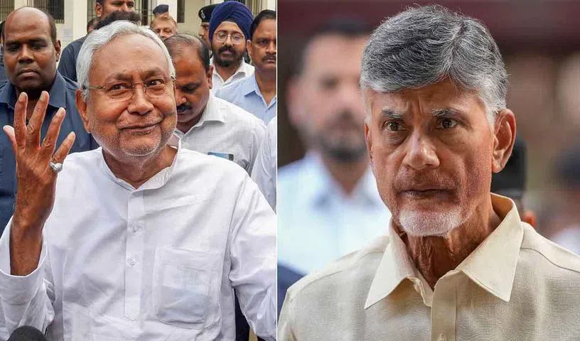 కేంద్రంలో కీలకం కానున్న చంద్రబాబు, నితీష్ కుమార్