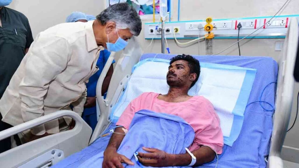 అచ్యుతాపురం ప్రమాద మృతులకు చంద్రబాబు రూ. 1 కోటి సహాయం