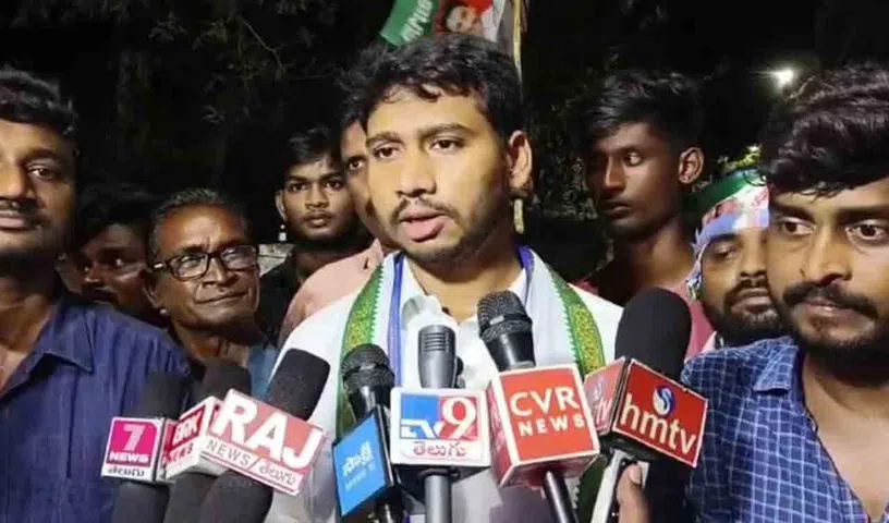 అగ్రిగోల్డ్ భూముల వ్యవహారంలో జోగి రమేశ్ కుమారుడు అరెస్ట్