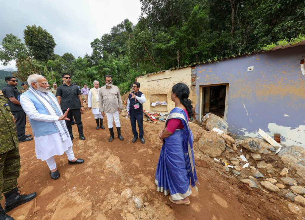 వయనాడ్  సహాయ, పునరావాసంలకు కేంద్రం చేయూత… మోదీ