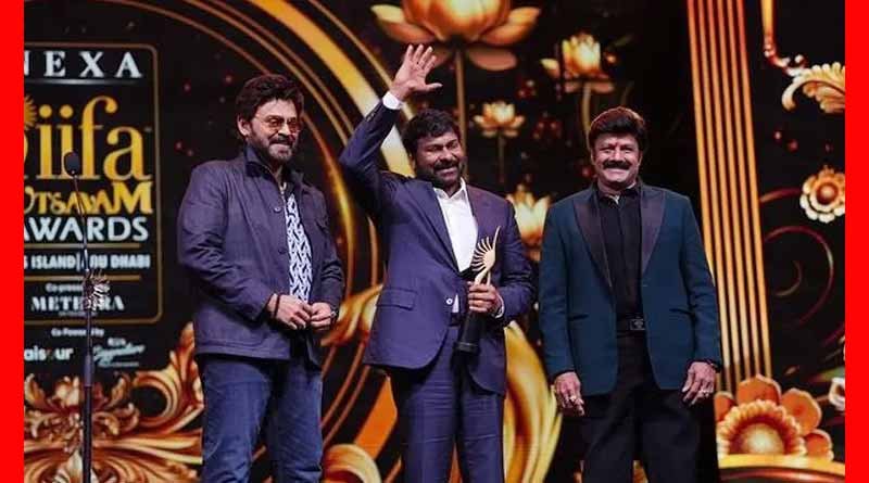 ఐఫా ప్రతిష్ఠాత్మక అవార్డు అందుకున్న మెగాస్టార్ చిరంజీవి