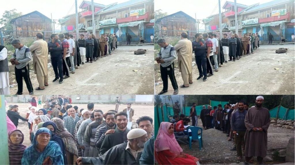 పదేళ్ల తర్వాత జమ్మూకాశ్మీర్ లో అసెంబ్లీ ఎన్నికలు ప్రారంభం